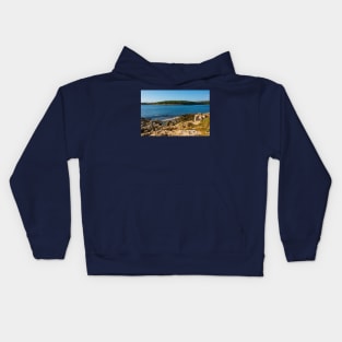 Medulin Coast in Istria, Croatia Kids Hoodie